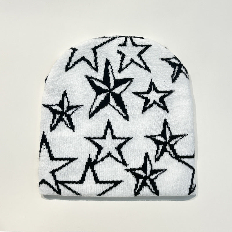 Men's Retro Star Niche Wool Hat
