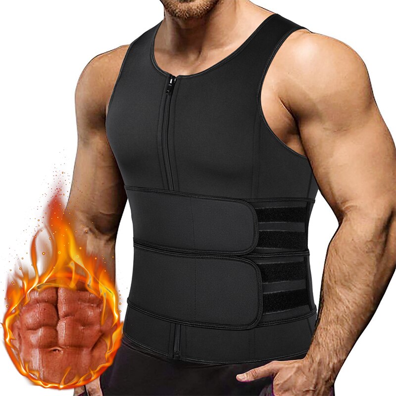 Men Waist Trainer Tank Tops Shape wear