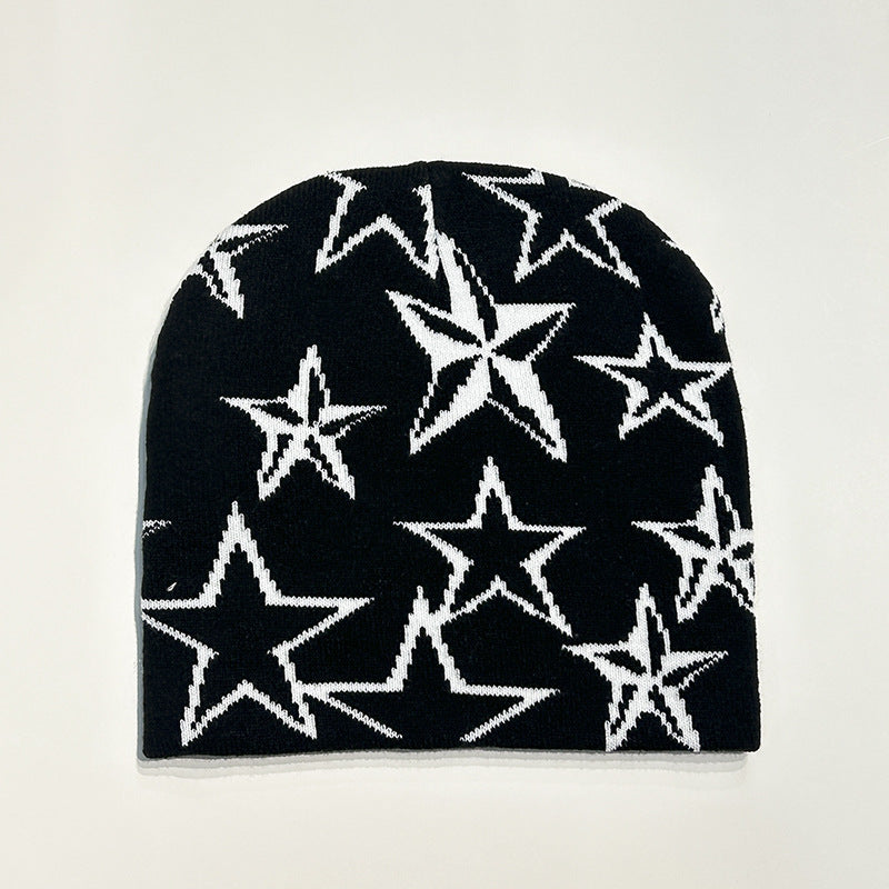 Men's Retro Star Niche Wool Hat