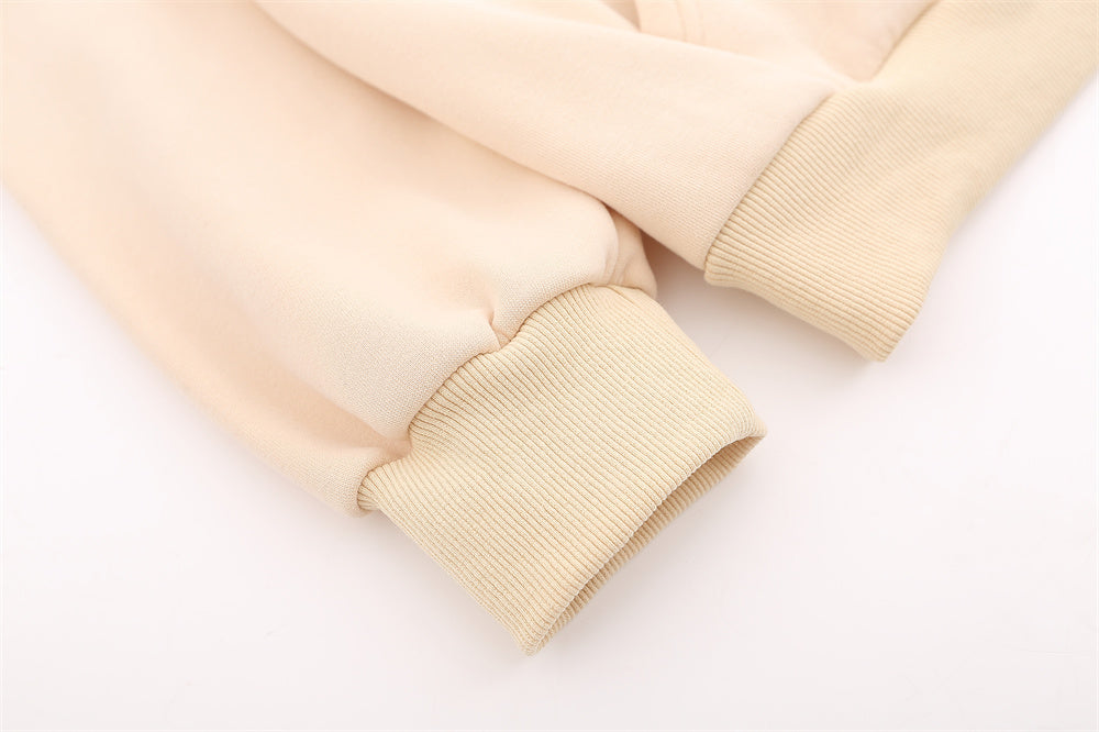 High Street Five-pointed Star Hooded Cardigan Sweater