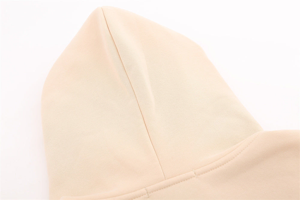 High Street Five-pointed Star Hooded Cardigan Sweater