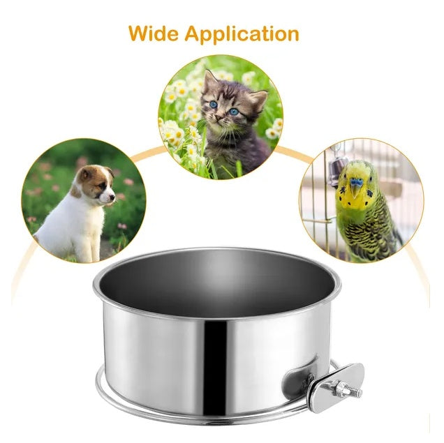 Stainless Steel Dog Bowl – Durable Food & Water Bowl for Pets