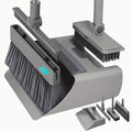 Broom And Dustpan Set 4-in-1 Multi-functional Cleaning Set Adjustable Sweeping And Water-scrubbing Broom