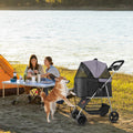 Pet Stroller – Foldable, Comfortable & Safe Stroller for Pets