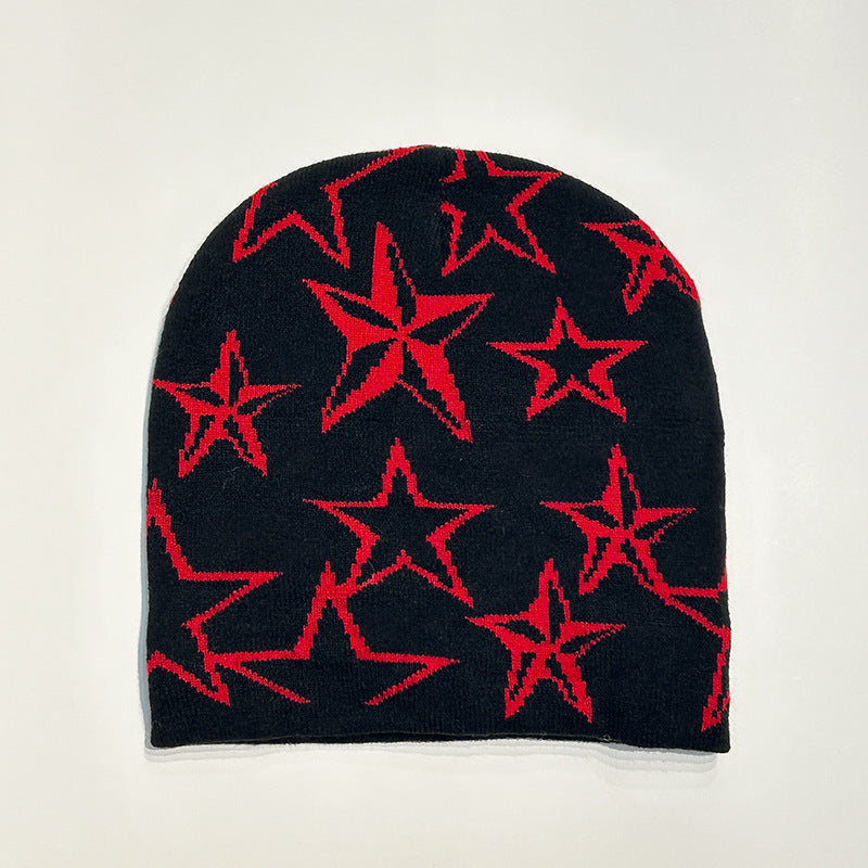 Men's Retro Star Niche Wool Hat