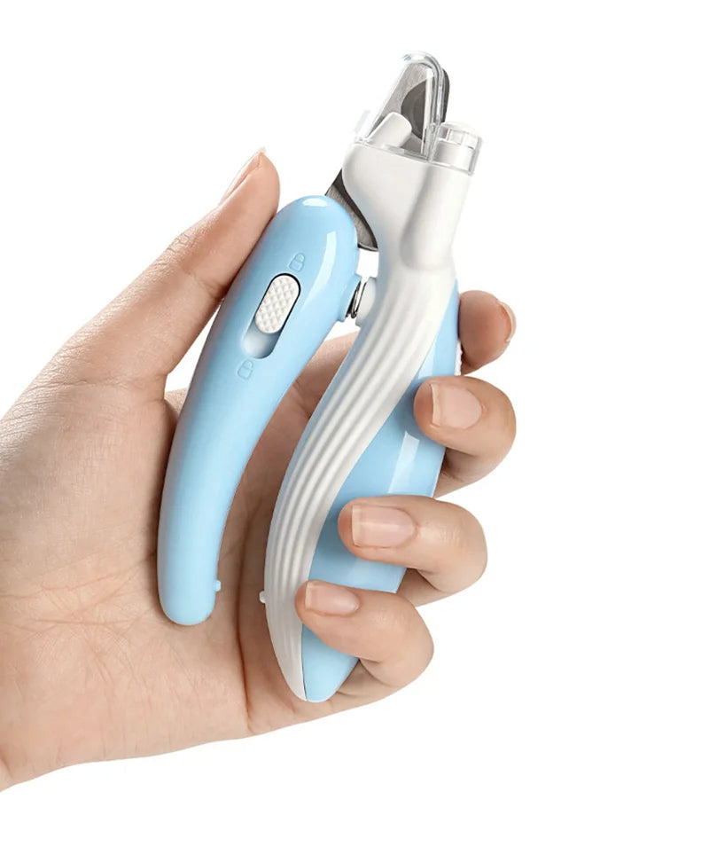 Pet Nail Clippers – Safe Grooming Clippers for Dogs & Cats with LED Light