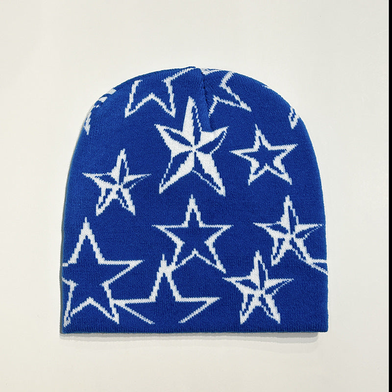 Men's Retro Star Niche Wool Hat