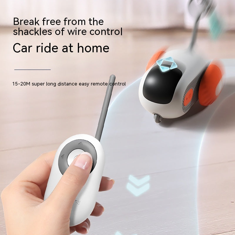 Remote Control Interactive Cat Car Toy – Smart Play Toy for Cats